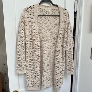Boho crochet cardigan